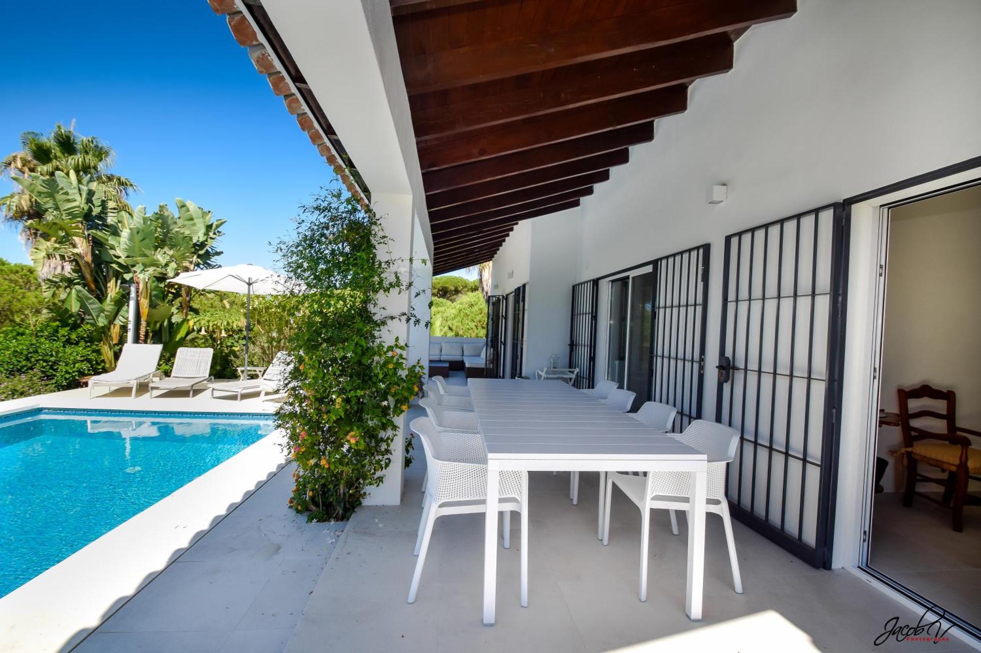 Great Villa Near Beach And Marbella Bagian luar foto
